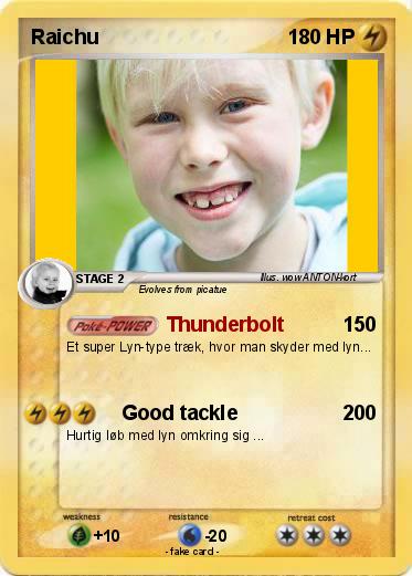 Pokemon Raichu