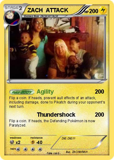 Pokemon ZACH  ATTACK