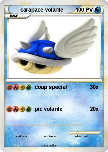 Pokemon carapace volante