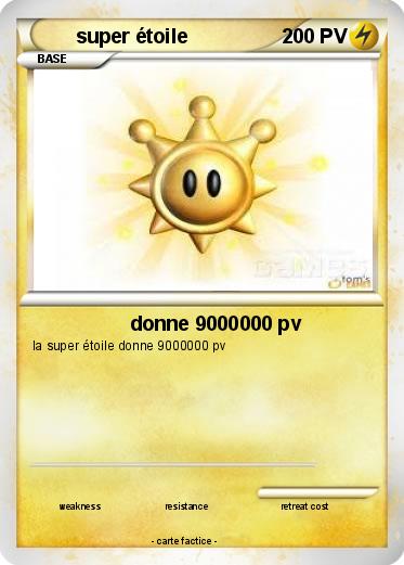 Pokemon super étoile