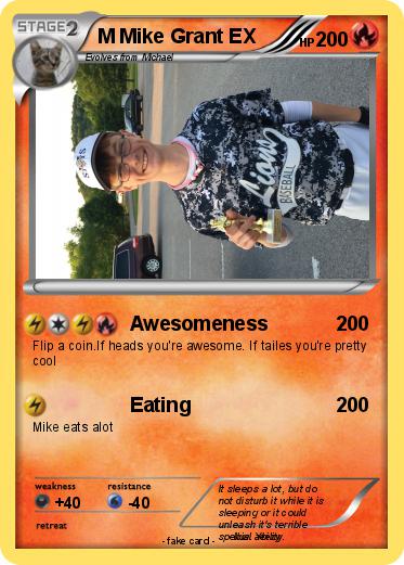 Pokemon M Mike Grant EX