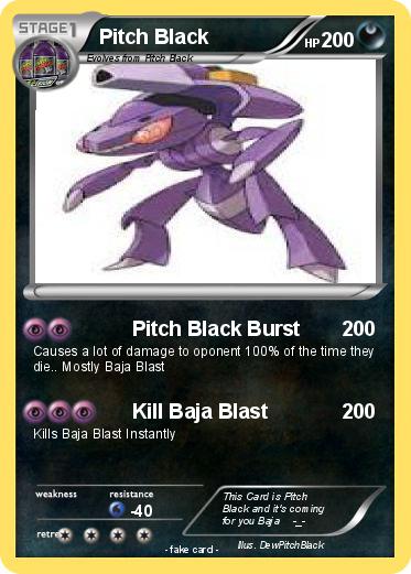 Pokemon Pitch Black