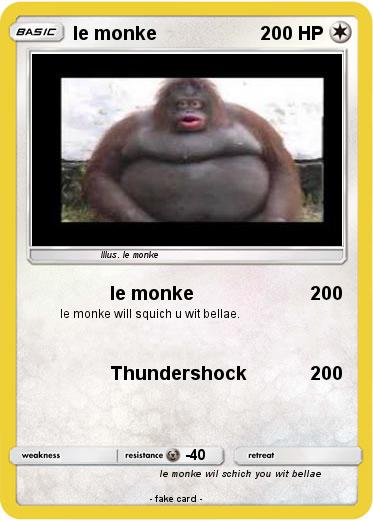 Pokemon le monke