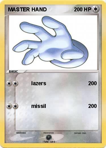 Pokemon MASTER HAND