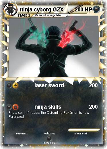 Pokemon ninja cyborg GZX