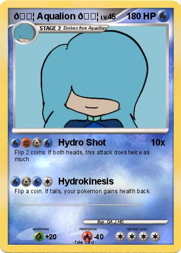 Pokemon ???? Aqualion ????