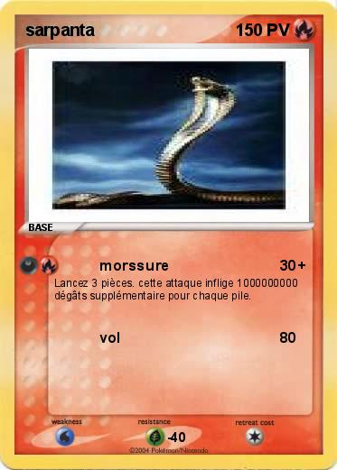 Pokemon sarpanta