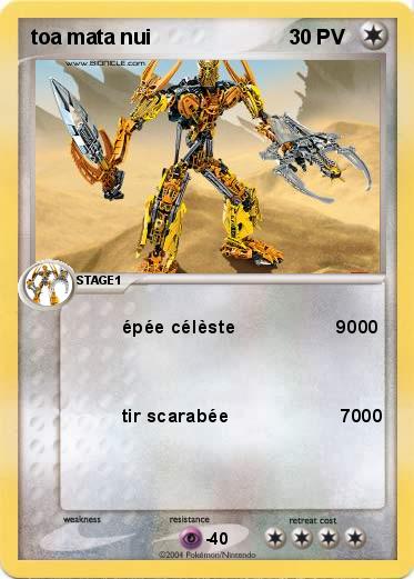 Pokemon toa mata nui