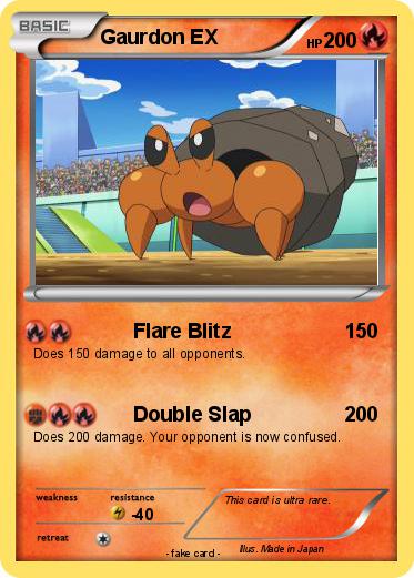 Pokemon Gaurdon EX