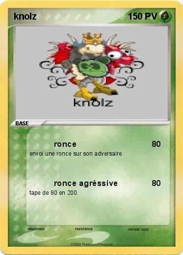 Pokemon knolz