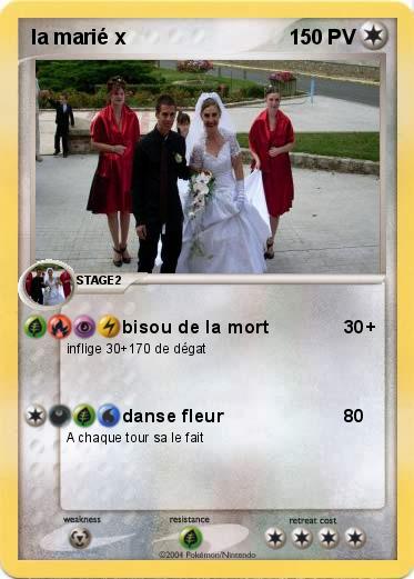 Pokemon la marié x