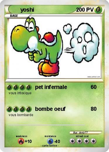 Pokemon yoshi
