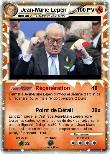 Pokemon Jean-Marie Lepen