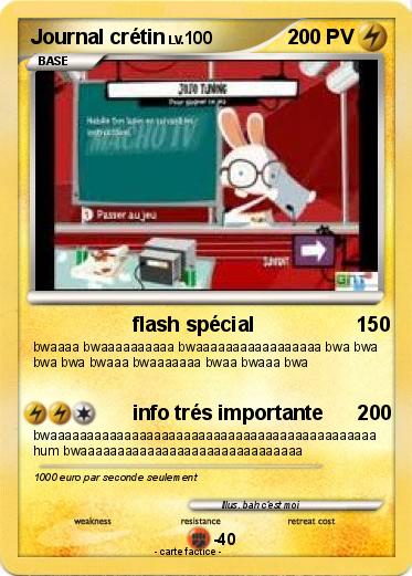 Pokemon Journal crétin