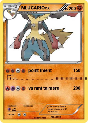 Pokemon MLUCARIOex