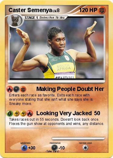 Pokemon Caster Semenya