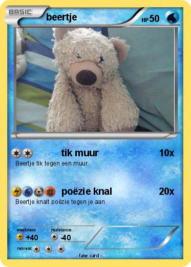 Pokemon beertje
