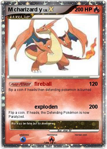 Pokemon M charizard y