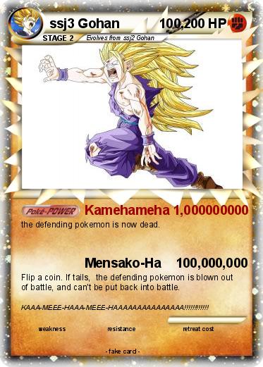 Pokemon ssj3 Gohan           100,