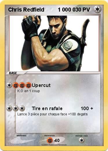 Pokemon Chris Redfield         1 000 0