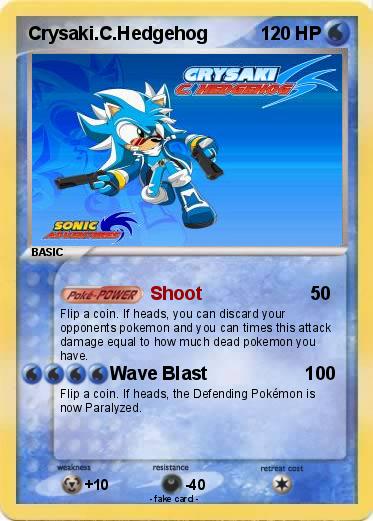 Pokemon Crysaki.C.Hedgehog
