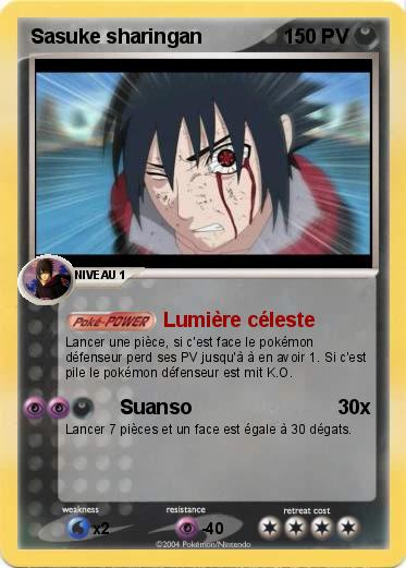 Pokemon Sasuke sharingan