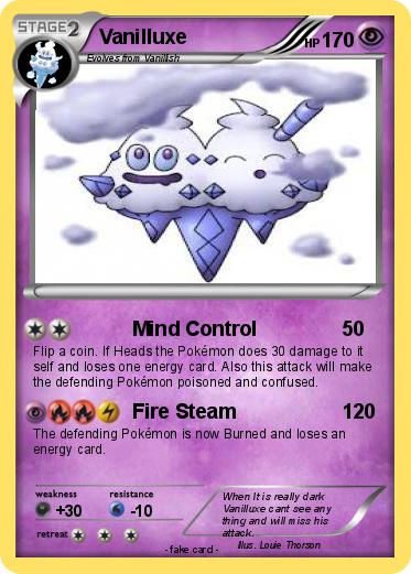 Pokemon Vanilluxe