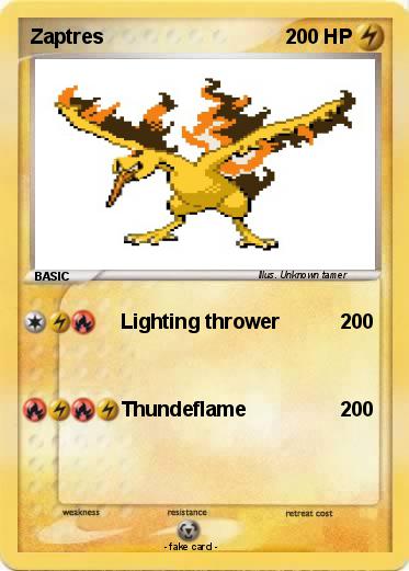 Pokemon Zaptres