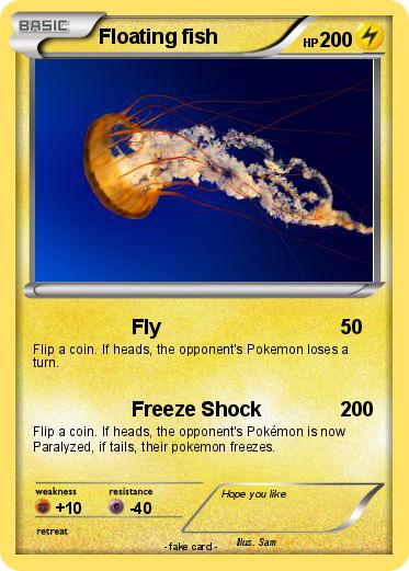 Pokemon Floating fish
