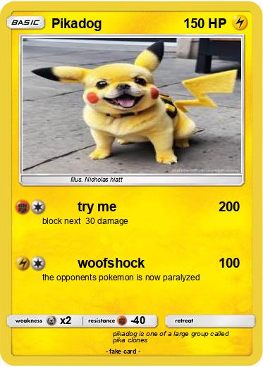 Pokemon Pikadog
