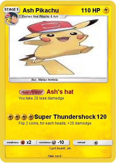 Pokemon Ash Pikachu