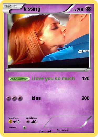 Pokemon kissing