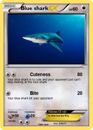 Pokemon Blue shark