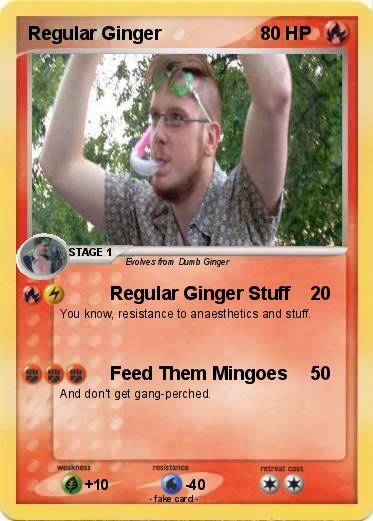 Pokemon Regular Ginger