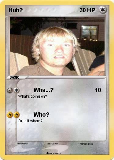 Pokemon Huh?