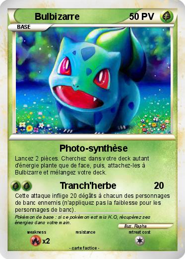 Pokemon Bulbizarre