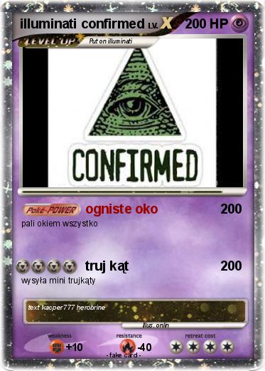 Pokemon illuminati confirmed