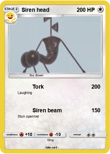 Pokemon Siren head
