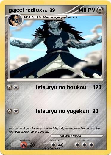 Pokemon gajeel redfox