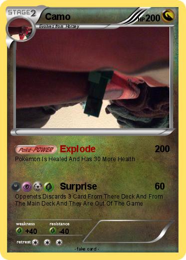 Pokemon Camo