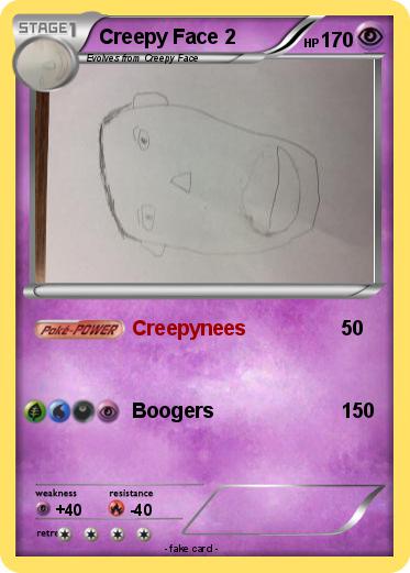 Pokemon Creepy Face 2