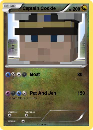 Pokemon Captain Cookie