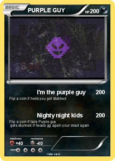 Pokemon PURPLE GUY