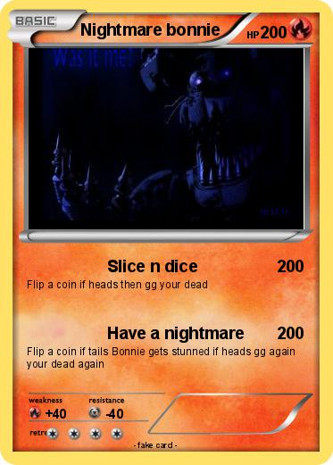 Pokemon Nightmare bonnie