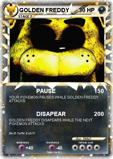 Pokemon GOLDEN FREDDY