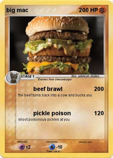 Pokemon big mac