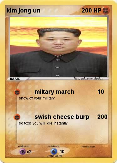 Pokemon kim jong un
