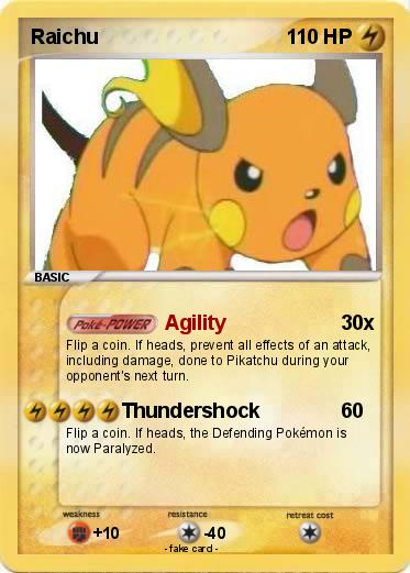 Pokemon Raichu