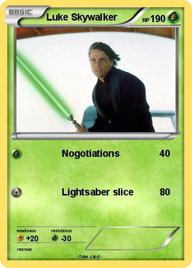Pokemon Luke Skywalker