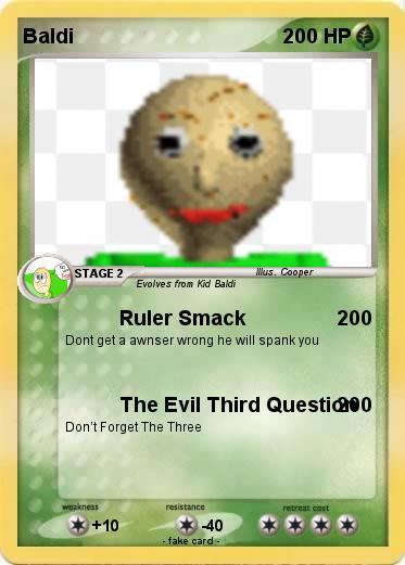 Pokemon Baldi